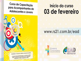 Abertas inscrições para nova turma do EAD de Capacitação para Acompanhantes de Adolescentes e Jovens