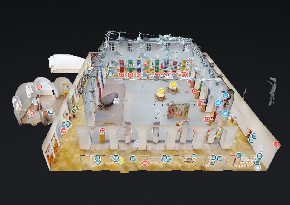 Interaktiver Rundgang der Dorauszunft Bad Saulgau, 3d Rundgang, virtueller Rundgang im Alten Kloster in Bad Saulgau