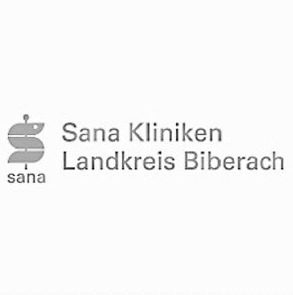 Sana Kliniken Landkreis Biberach Logo mit sana Schriftzug.