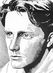 Rupert Brooke drawing of