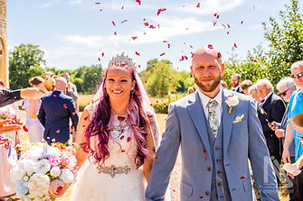 The Happy Couple - Neil James Media Thetford Wedding Photography