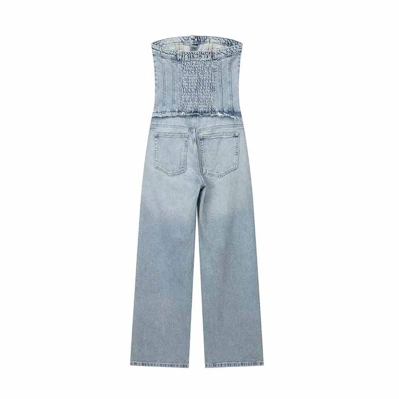 Thumbnail: Denim Vintage Jumpsuit 