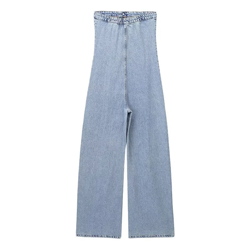 Thumbnail: Denim Vintage Jumpsuit 