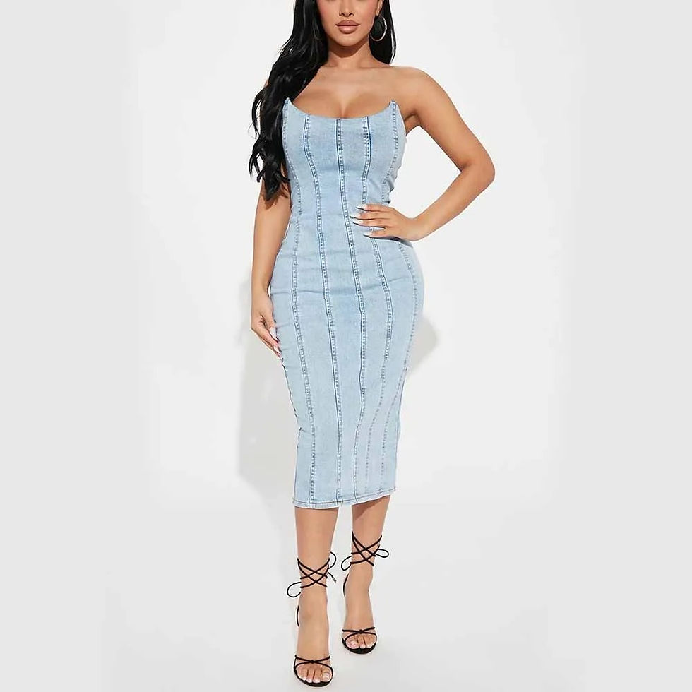 Thumbnail: Rustic Denim Dress