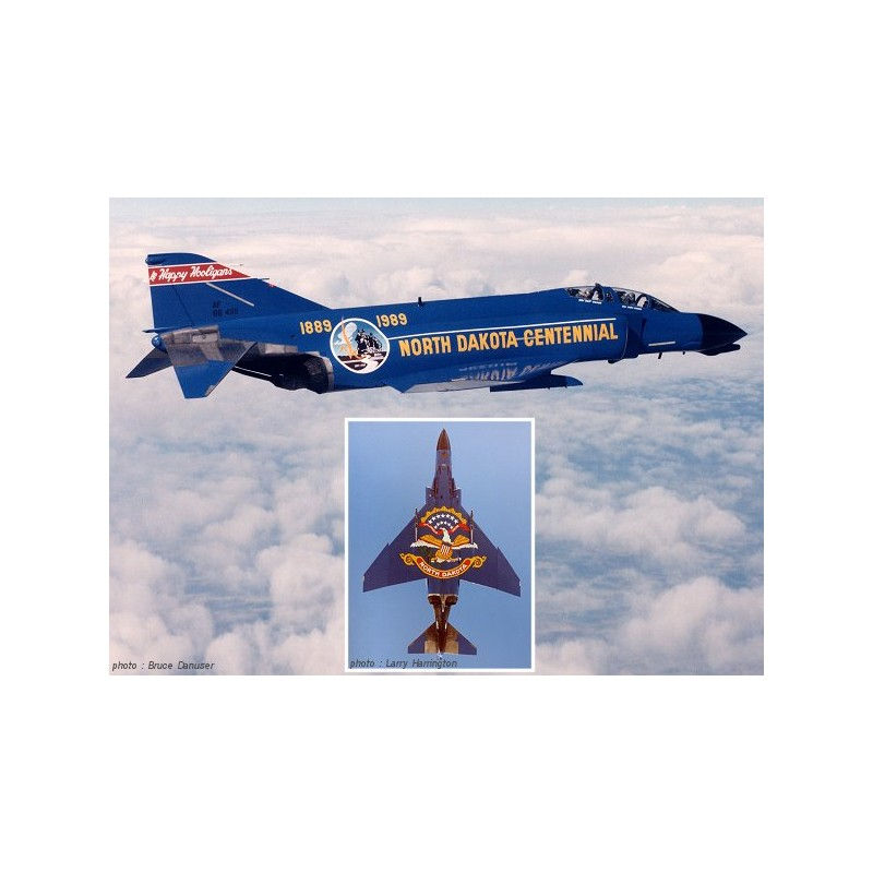 Thumbnail: Syhart F-4D Phantom II 66-7498 "North Dakota Centennial" 1889-1989