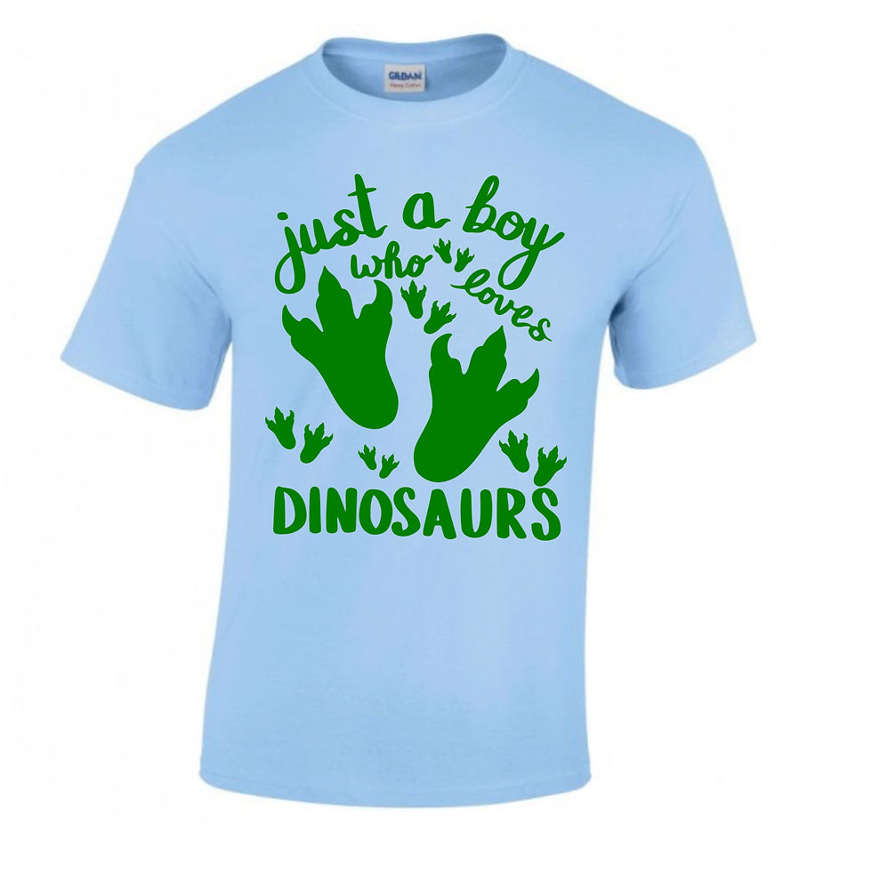 Thumbnail: Just A Boy/Girl Who Loves Dinosaurs T-Shirt