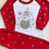 Thumbnail: Personalised Glitter Snowman Christmas Pyjamas | Customised Christmas PJs