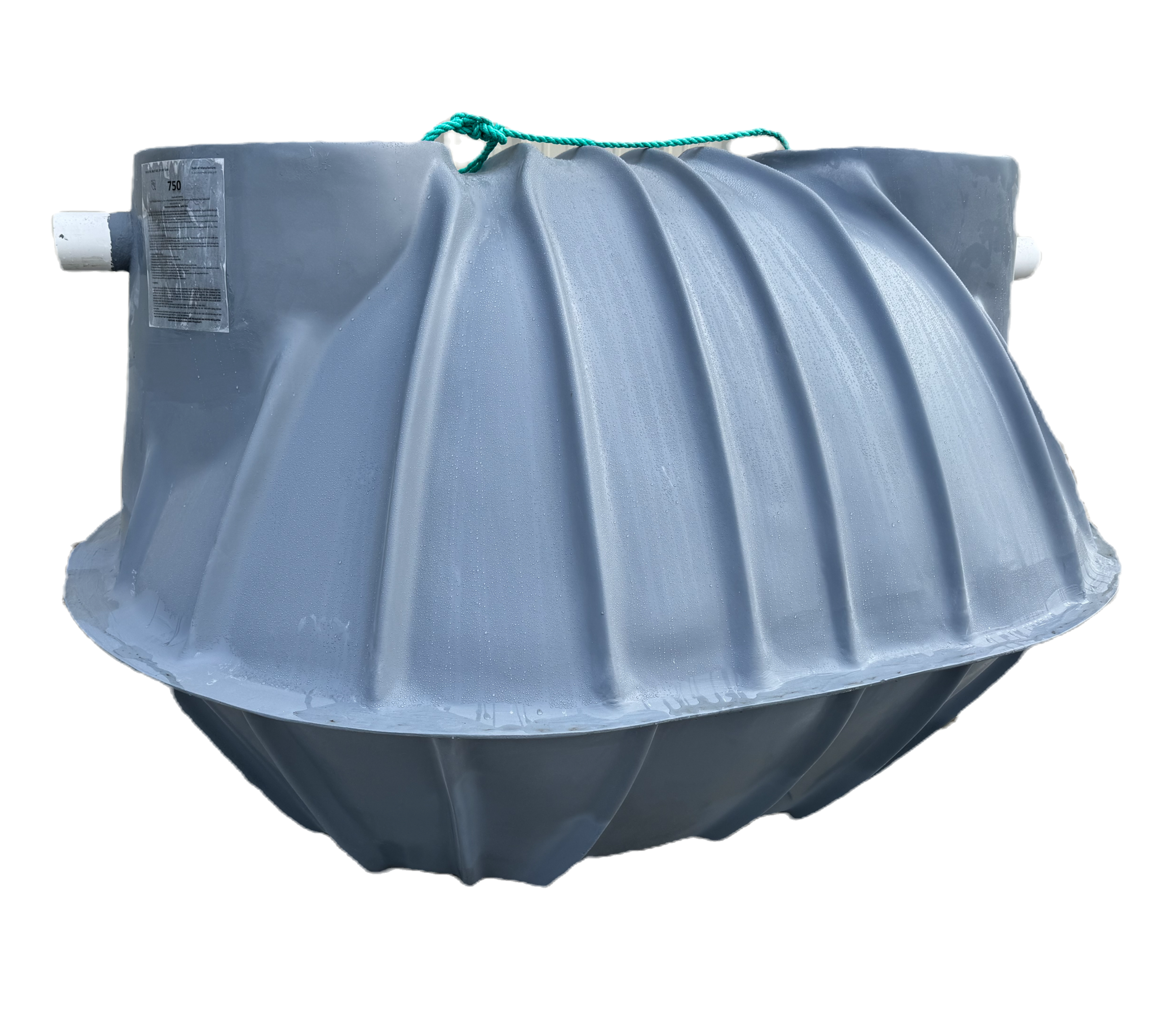 750 Gallon Fiberglass Septic Tank