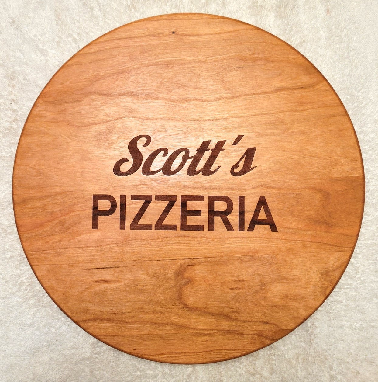 Custom Pizza Serving Board