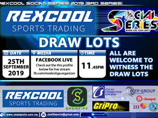 REXCOOL SOCIAL SERIES 2019 (ANNOUNCEMENT)