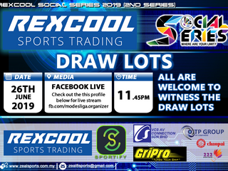 REXCOOL SOCIAL SERIES 2019 (ANNOUNCEMENT)
