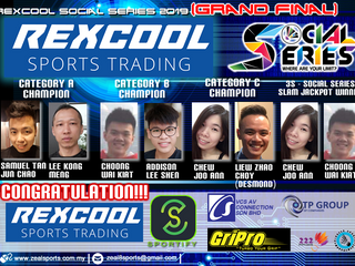 REXCOOL SOCIAL SERIES 2019 (ANNOUNCEMENT)