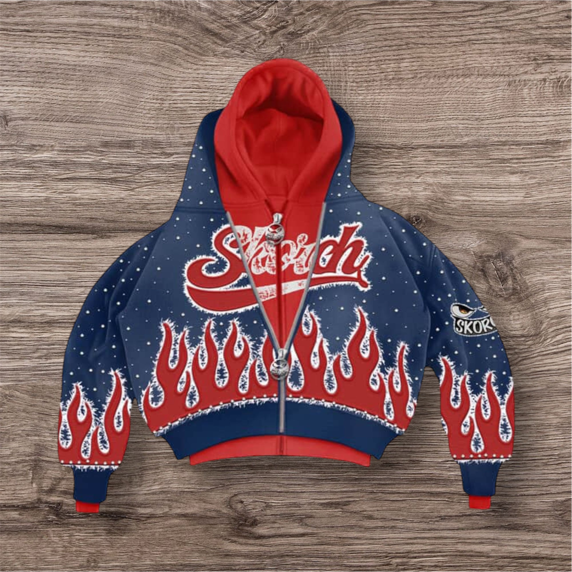 Skorchin’ Double Hoodie (Liberty)