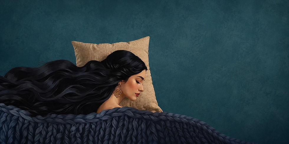 lady sleeping