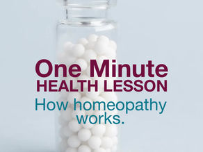 How Homeopathy works