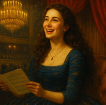 Sophia at a classical concert