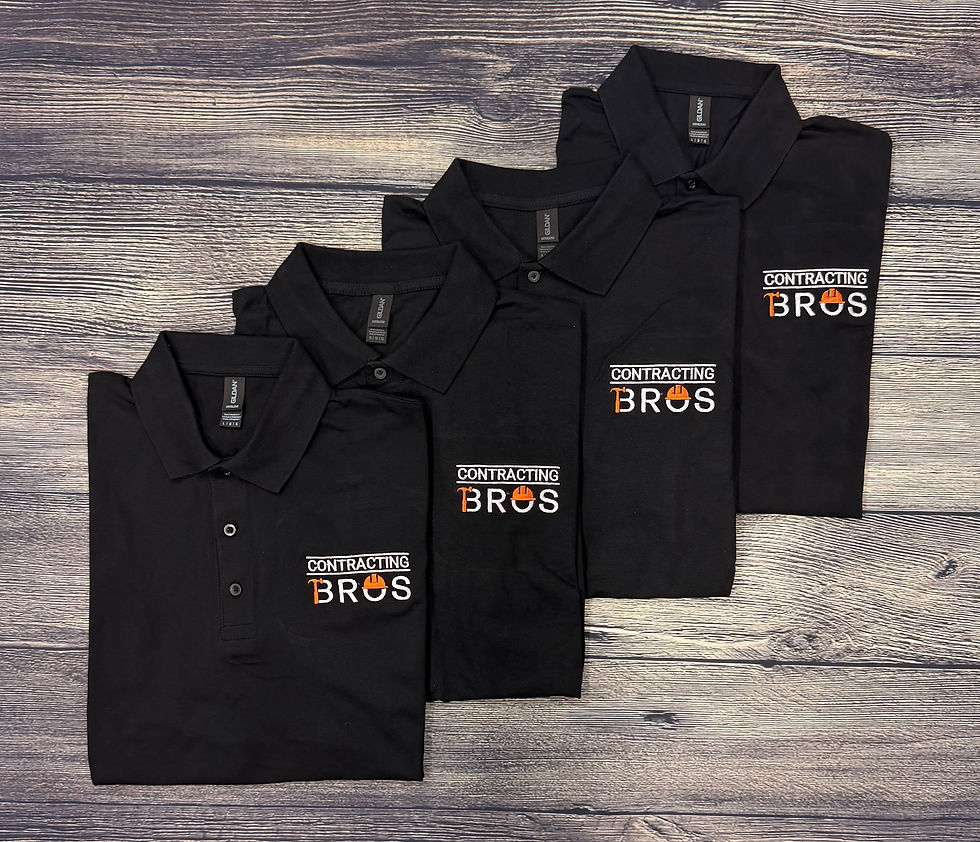 Contractor Polos with Logo