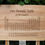 Thumbnail: 'Our Periodic Table' Engraved Wood Folding Table