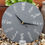 Thumbnail: 'Wine' Engraved Welsh Slate Clock