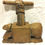 Thumbnail: 1800s Antique Hand Carved Wooden Juicer/Squeezer Bull Shape.