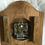 Thumbnail: Vintage Bulova Wooden Wall Clock.