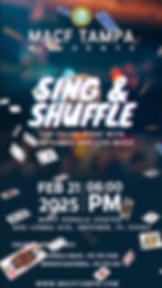 Sing & Shuffle - Music and Card Games!