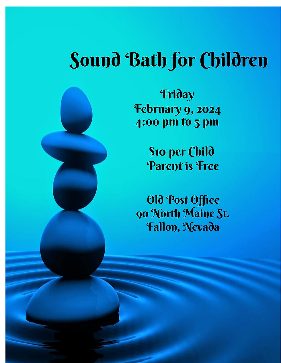 Kids Sound Bath February 2024