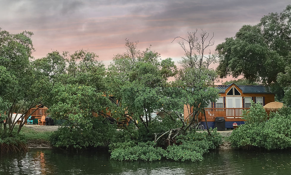Deluxe Cabin, St. Petersburg Madeira Beach KOA
