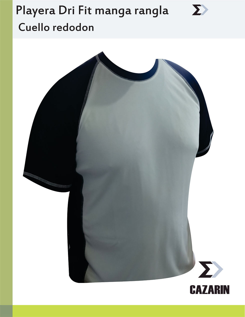 Miniatura: Playera de Caballero Dri-fit manga rangla