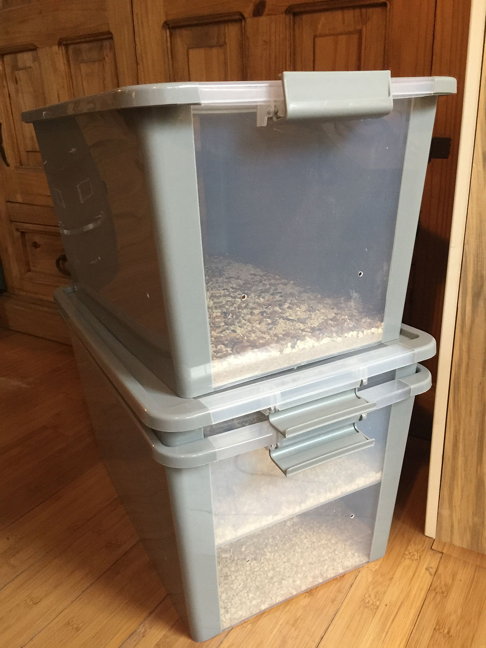 Tubs for Worm Farm