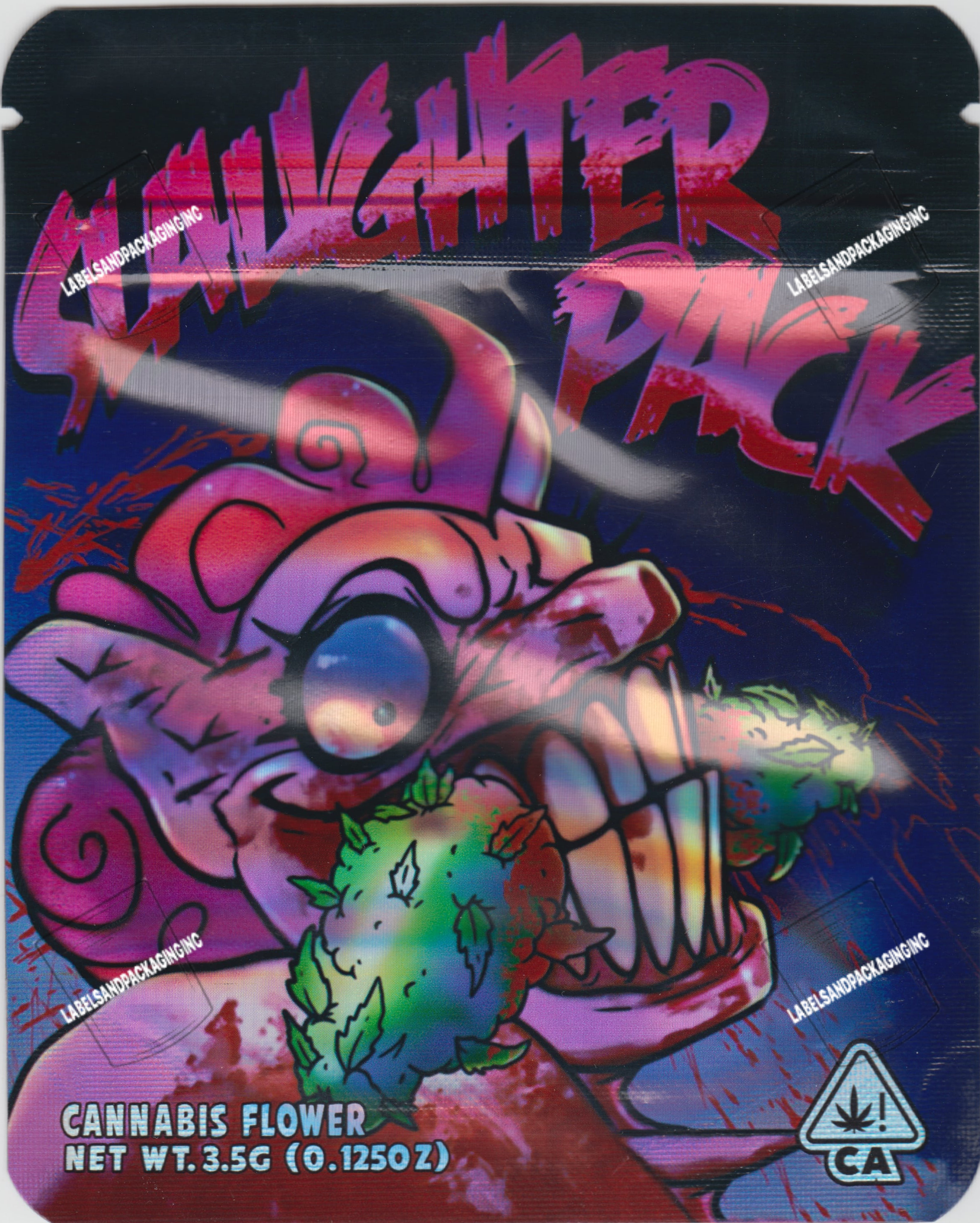 Slaughter Pack Mylar Bag 3.5G