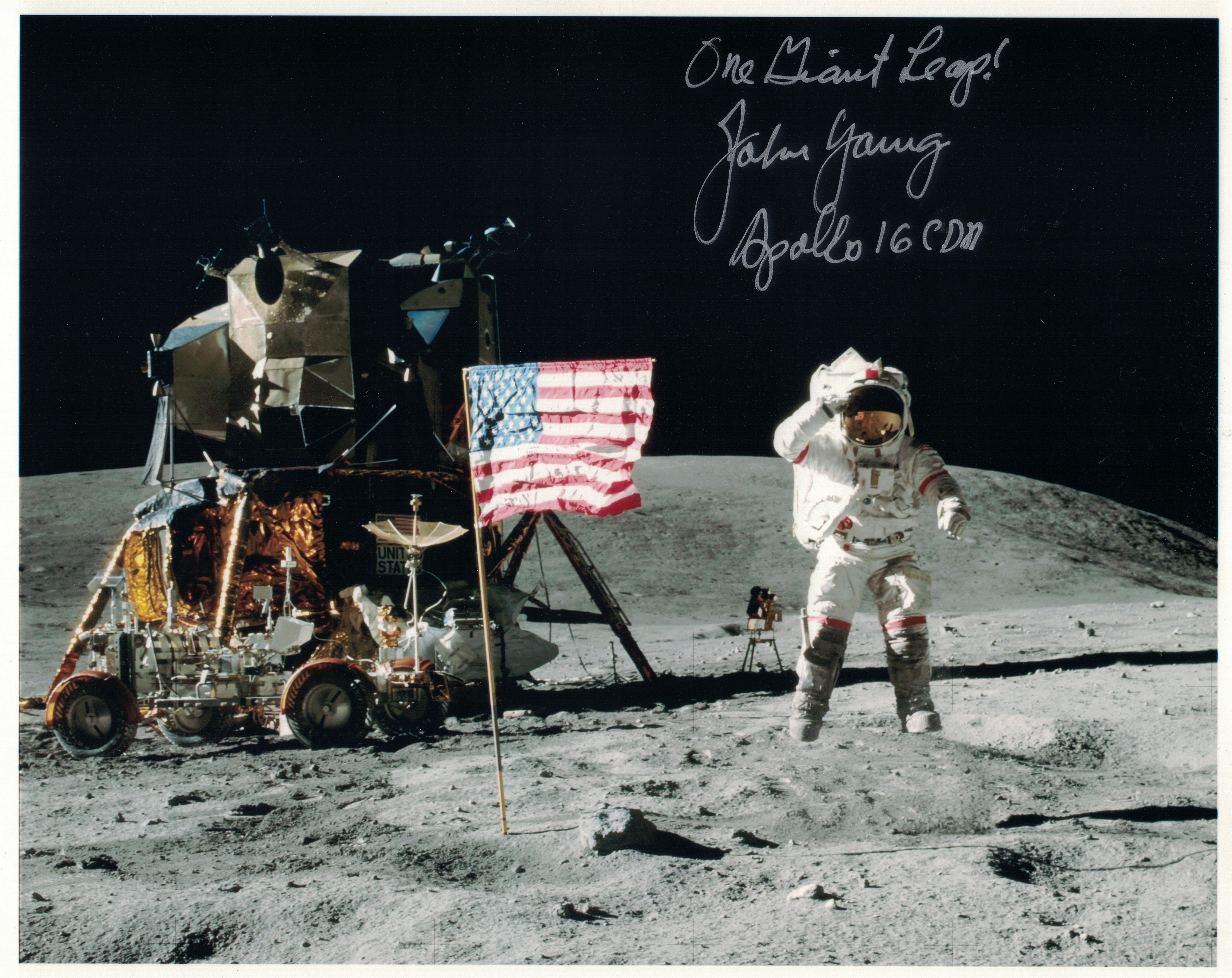One Giant Leap, John Young , Apollo 16
