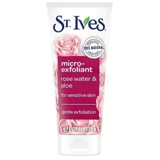 St. Ives Rose Water & Aloe Micro Face Exfoliant 170g