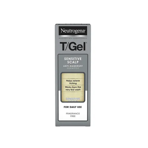 Neutrogena T/Gel Sensitive Scalp Anti-Dandruff Shampoo 150ml Bottle