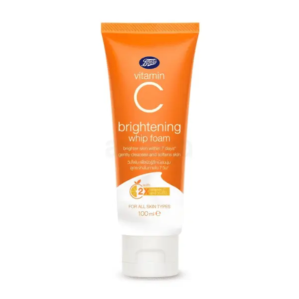 Boots Vitamin C Brightening Whip Cleansing Foam 3.4 fl oz