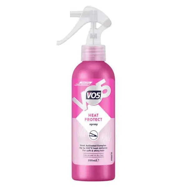 VO5 Heat Protect Spray 200ml for Hair Styling