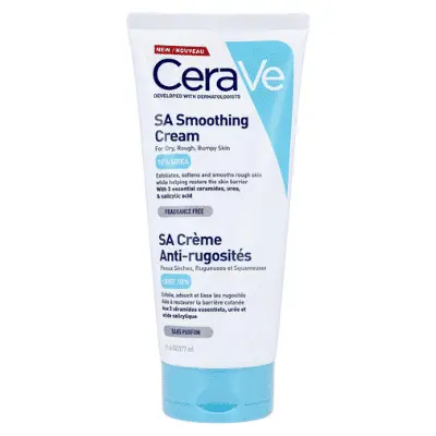 CeraVe SA Smoothing Cream 177ml Fragrance-Free Exfoliating Moisturizer