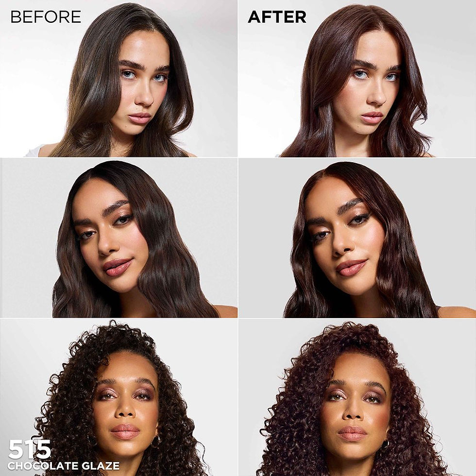 Thumbnail: Loreal Feria Multi-Faceted Shimmering Permanent Hair Color 515 Chocolate Glaze
