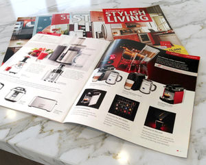 Future Shop Stylish Living Catalogue Design – Appliance and Home Collection