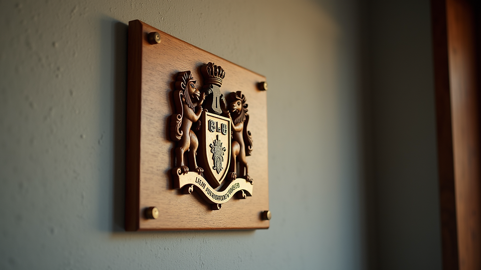 Showcasing Family Coats of Arms in the UK