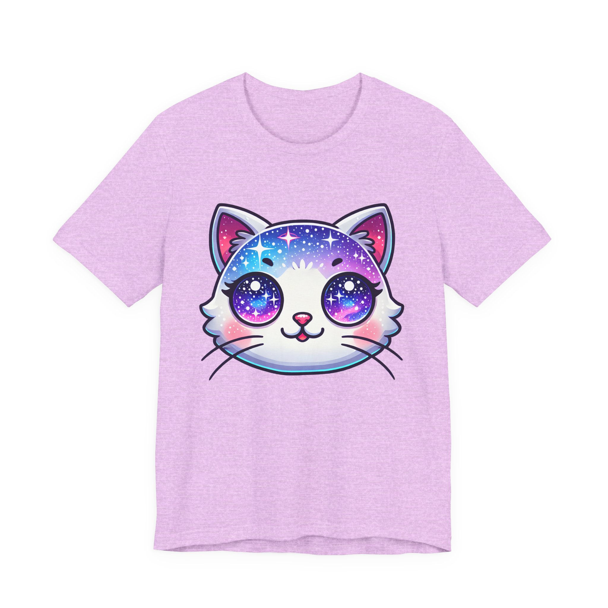 Galaxy Cat T-Shirt — Colorful Space Kitty Tee