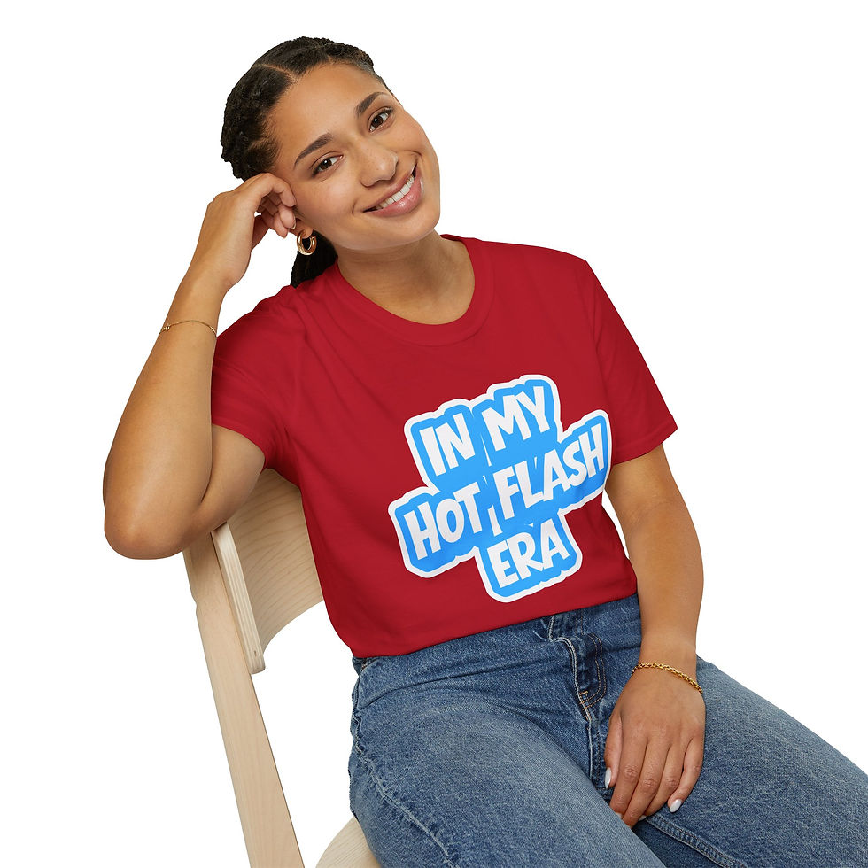 Thumbnail: In My Hot Flash Era T-Shirt – Funny Menopause Graphic Tee