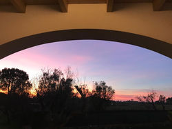 tramonto al patio villa nisapiro gallipoli