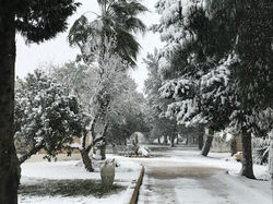 la neve a villa nisapiro gallipoli