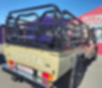 Toyota Landcruiser with Stockman Rail
