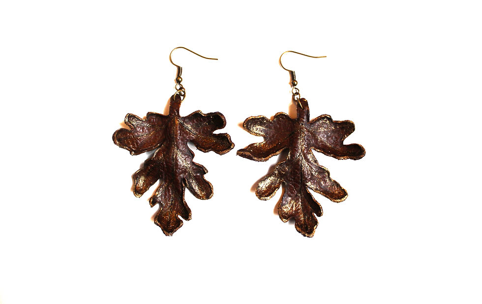 Thumbnail: Rose Geranium Earrings