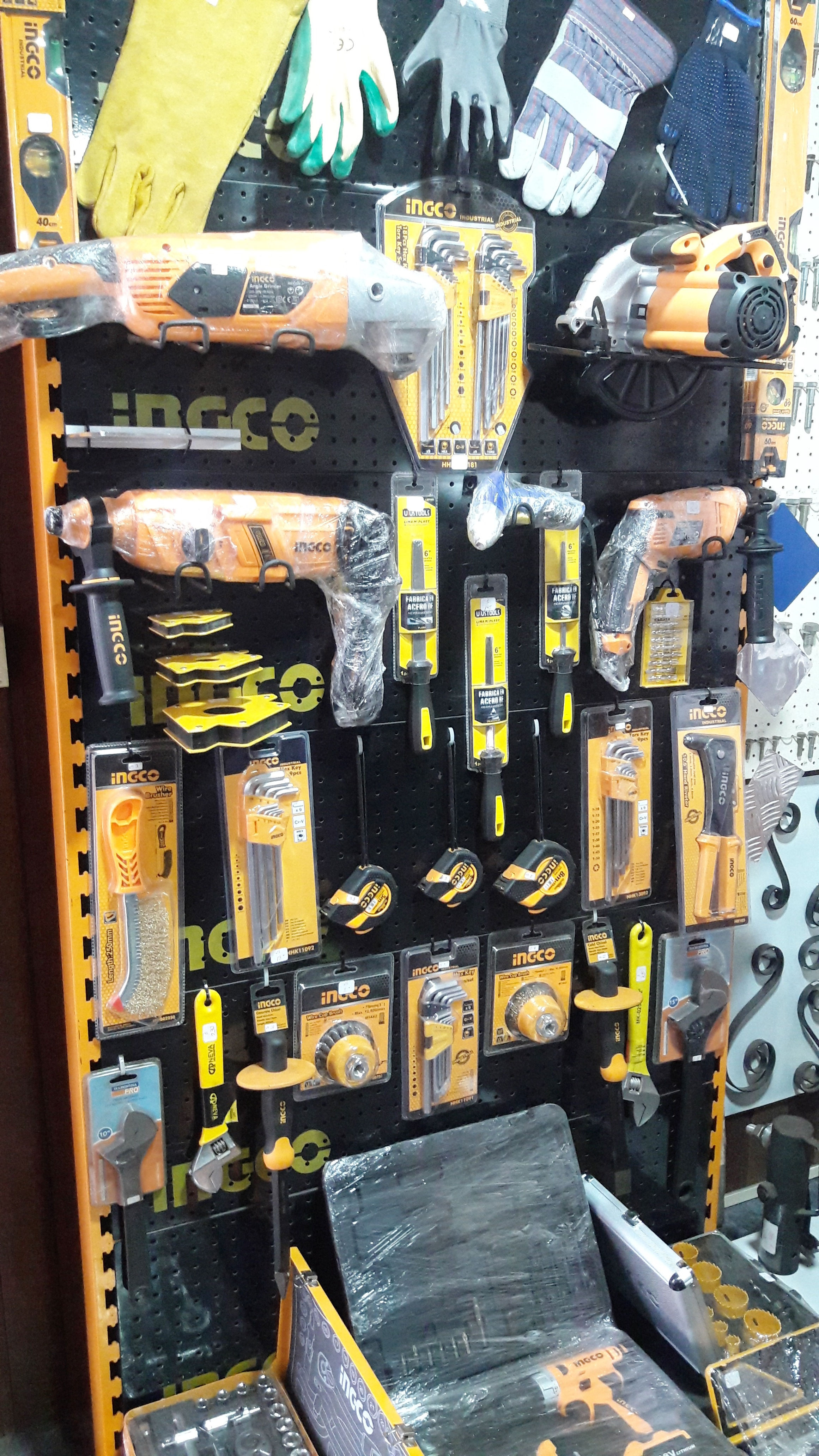 Variedad de herramientas