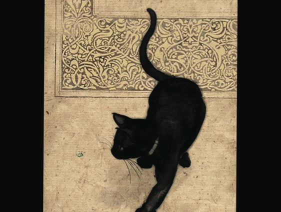 Miniatura: Black cat