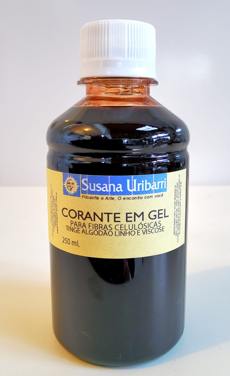 Miniatura: Corantes em gel p/ fibras Celulósicas 250 ml ( Avulso)