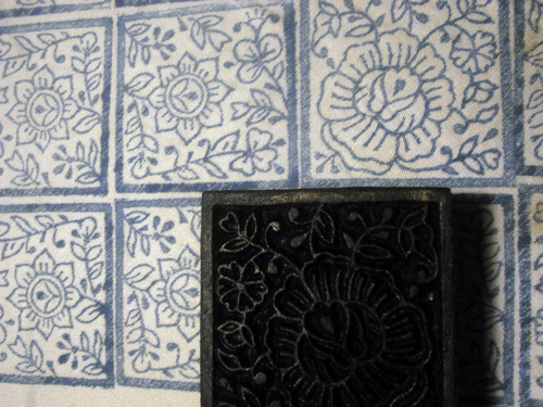 Estampa em Block Print